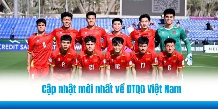 Đội tuyển quốc gia Việt Nam cùng cập nhật mới nhất